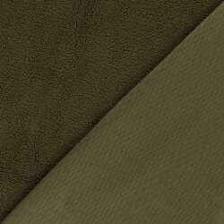 Bouclé Mantelstoff Kuschel *Marie * Uni - taupe