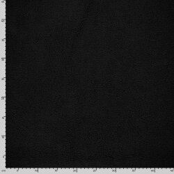 Bouclé Mantelstoff Kuschel *Marie * Uni - schwarz