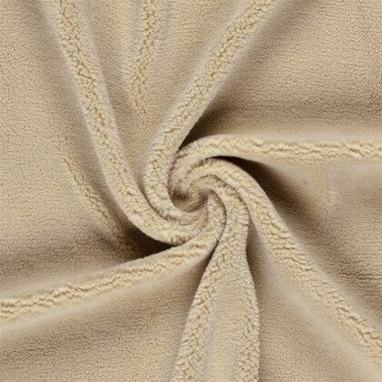 Bouclé Mantelstoff Kuschel *Marie * Uni - hellbeige