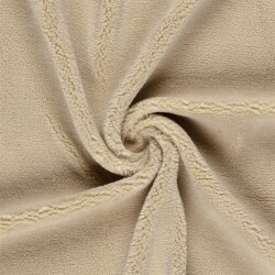 Bouclé Mantelstoff Kuschel *Marie * Uni - hellbeige