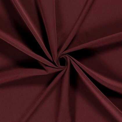 0,8 Meter - Gabardine Bi-Stretch - dunkelweinrot