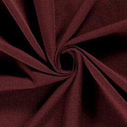0,8 Meter - Gabardine Bi-Stretch - dunkelweinrot