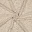 Teddystoff  Pailletten - creme