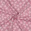 Musselin JACQUARD Blumen - CERISE