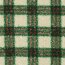 Bouclé Mantelstoff Karomuster - GREEN