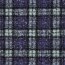 Bouclé Mantelstoff Karomuster - DARK LAVENDER