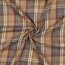 Schottenkaro angeraut - beige