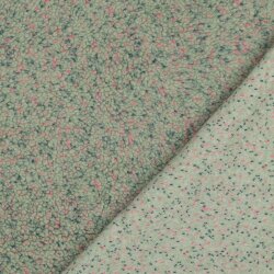 Teddystoff Bunt Meliert - antikmint