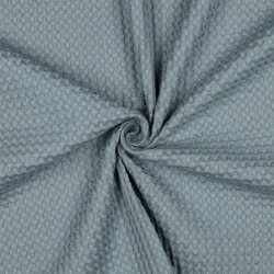 Waffelpiqué XL - soft jeansblau