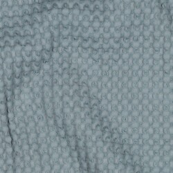 Waffelpiqué XL - soft jeansblau