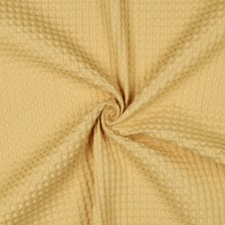 Waffelpiqué XL - softgelb