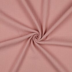 Musselin *Vera* 160 cm Uni - altpink