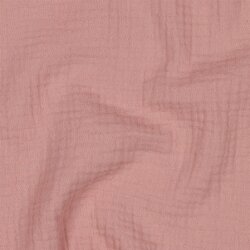 Musselin *Vera* 160 cm Uni - altpink