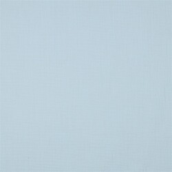 Musselin *Vera* 160 cm Uni - hellblau