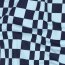 Baumwolljersey Cool Karo - indigo