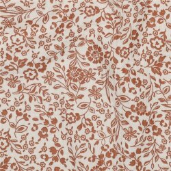 Musselin Mini Blumenranken - creme