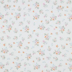 Musselin Bio~Organic Mini Strauß - weiß