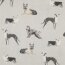 Canvas Digital Hunde - creme