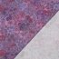 Baumwollpopeline Digital Blumen - LAVENDER