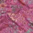 Baumwollpopeline Digital Blumen - FUCHSIA