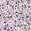 Rippenjersey Digital Blumen - PURPLE