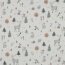 Baumwollpopeline Digital Waldtiere - creme