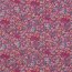 Baumwollpopeline Digital Miniblumen - fuchsia