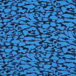 Viskose 100% Leotupfen - wasserblau