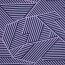 Polyesterjersey GEOMETRIC - lavendel/dunkelblau
