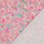 Viskosesatin Digital abstract - PINK