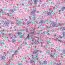 Baumwollpopeline Digital Blumen - creme