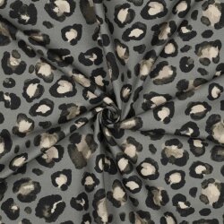Canvas Digital Leopunkte - salbei
