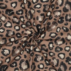 Canvas Digital Leopunkte - kamel