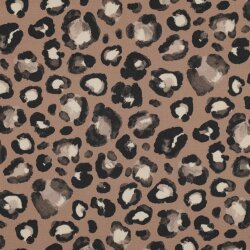 Canvas Digital Leopunkte - kamel