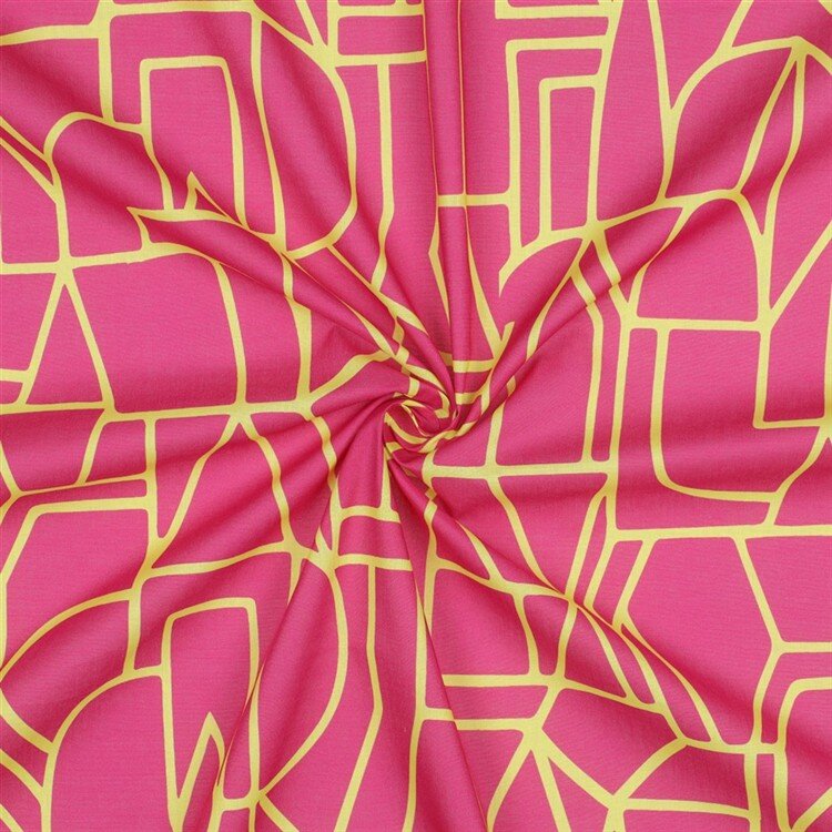 Baumwollvoile Stadt| Nerida Hansen - pink