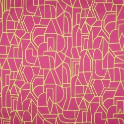 Baumwollvoile Stadt| Nerida Hansen - pink