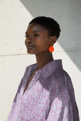 Baumwollvoile Stadt| Nerida Hansen - pink