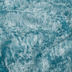 Pannesamt *Marie* - wasserblau