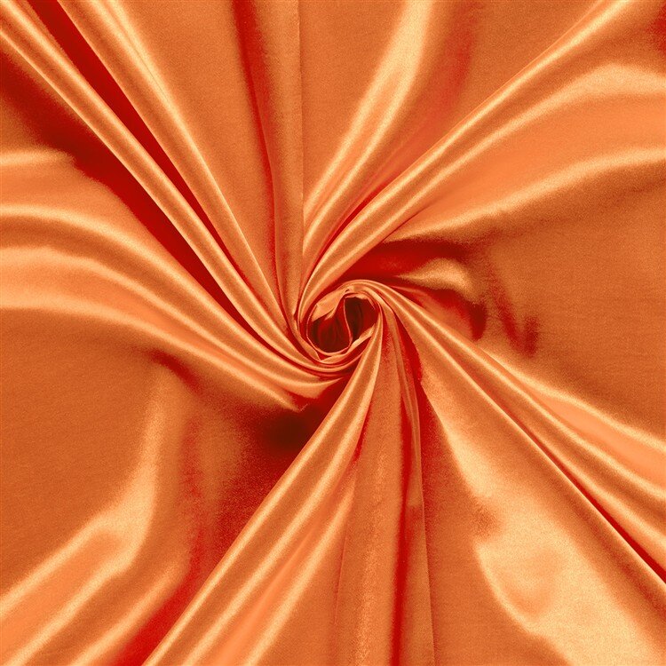 Polyestersatin *Marie* - kürbis