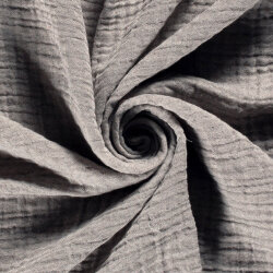 0,5 Meter - Winter - Vierlagiger Musselin Recycelt -...