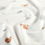 Funktions und Badeanzugstoff Recycled LSF50 bunte Meerestiere - creme