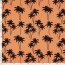 Badeshorts Wasserabweisend Palmen - orange