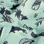Badeshorts Wasserabweisend am Strand - mint