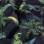 Badeshorts Wasserabweisend Dinos unter Palmen - dunkelblau