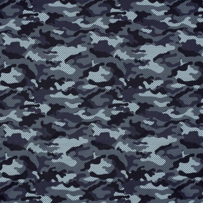 Badeshorts Wasserabweisend Camouflage - dunkelblau