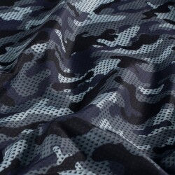 Badeshorts Wasserabweisend Camouflage - dunkelblau