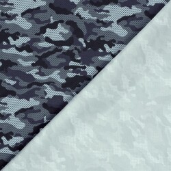 Badeshorts Wasserabweisend Camouflage - dunkelblau
