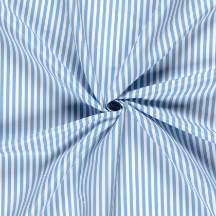 Badeanzugstoff Wasserabweisend Streifen - babyblau