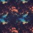 Badeshorts Wasserabweisend Palmen - dunkelblau