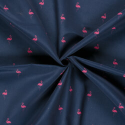 Badeshorts Wasserabweisend Flamingos - blau
